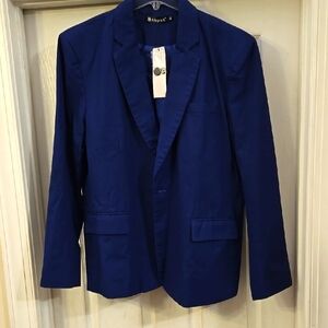 NWT Allegra K Royal Blue Blazer